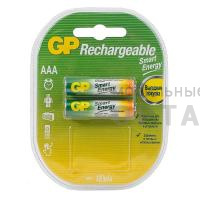 Аккумуляторная батарейка GP R03 (400 mAh) Smart Energy (2бл) (2/20/200) Аккумуляторная батарейка GP R03 (400 mAh) Smart Energy (2бл) (2/20/200)