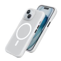 Чехол HOCO AS2 DROP PROOF Magnetic Case для iPhone 15, белый