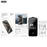 Защитное стекло 10-in-1 Supglass SG-01 4X Quadruple Strength Glass, для iPhone 15/16 Защитное стекло 10-in-1 Supglass SG-01 4X Quadruple Strength Glass, для iPhone 15/16