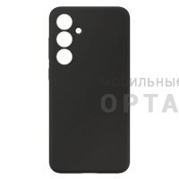 Чехол силикон COVER, бархатная подкладка в упаковке, Honor X7b, черный