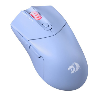 Беспроводная игровая мышь REDRAGON St4r Pro син,6кн,BT+2.4G,26000dpi,легк  (1/40)